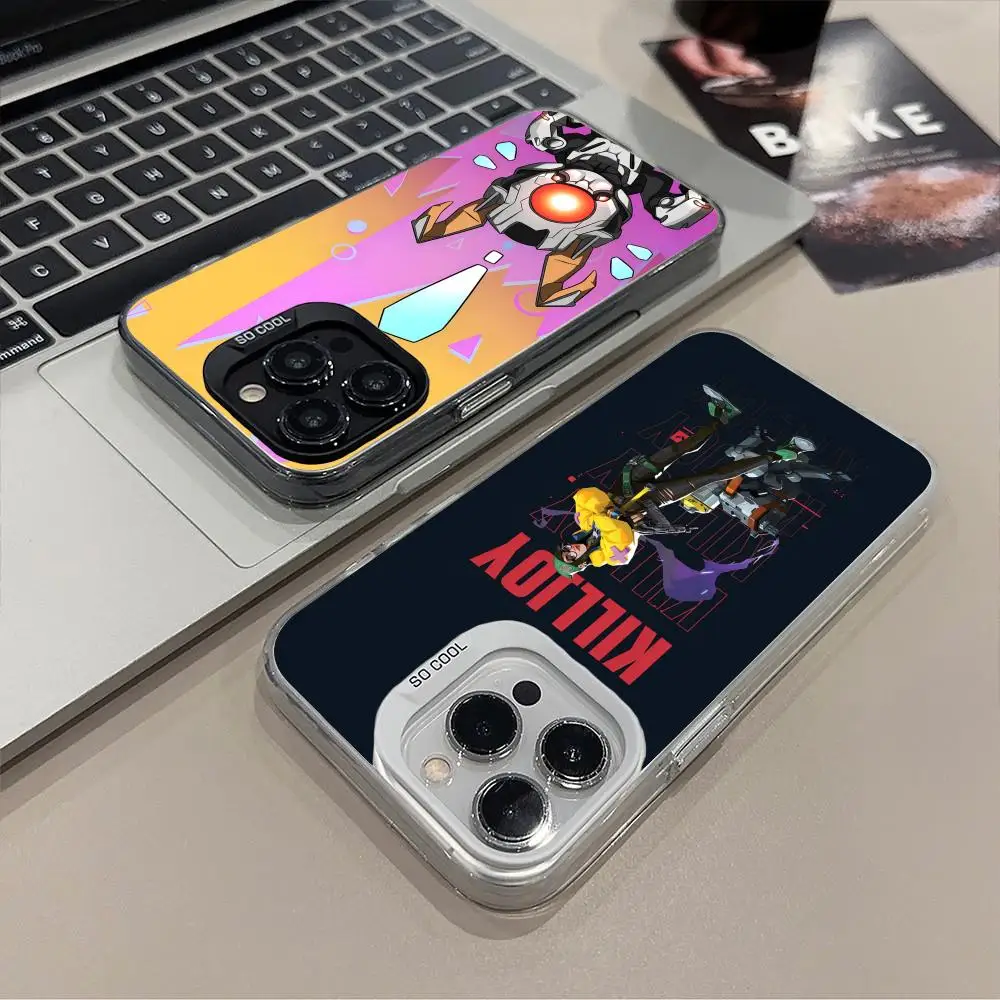 Valo Killjoy Phone Case for iPhone 17 16 15 14 13 12 11 X XR XS Air Pro Max Plus Black Colorful Silver Cover
Valo Killjoy Phone Case for iPhone 17 16 15 14 13 12 11 X XR XS Air Pro Max Plus Black Colorful Silver Cover