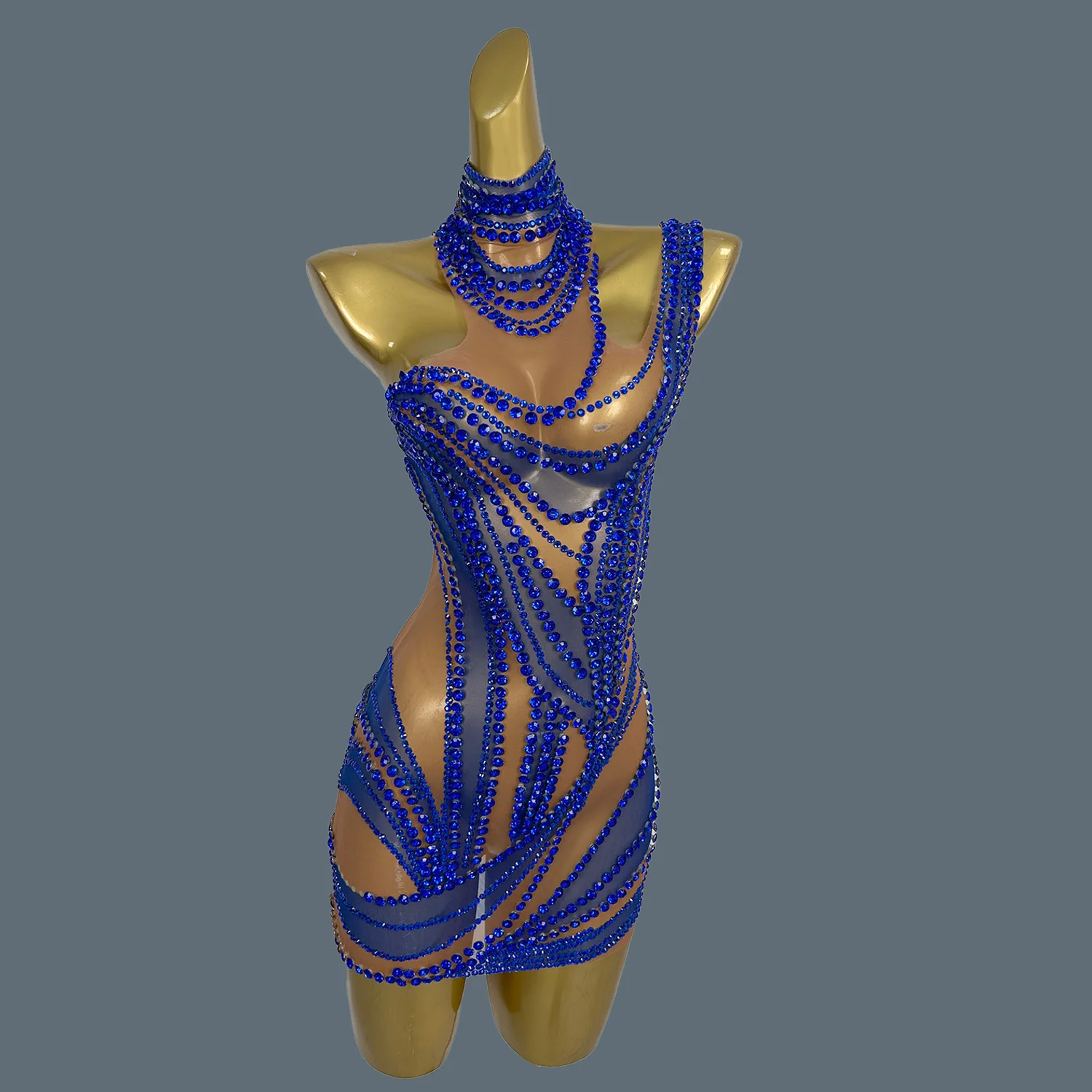 Fashion Sleeveless Dresses Sexy Women Club Mini Dress Festival Celebrate Prom See Through Bodycon Dress Sparkly Outfit Liuzhua
Fashion Sleeveless Dresses Sexy Women Club Mini Dress Festival Celebrate Prom See Through Bodycon Dress Sparkly Outfit Liuzhua