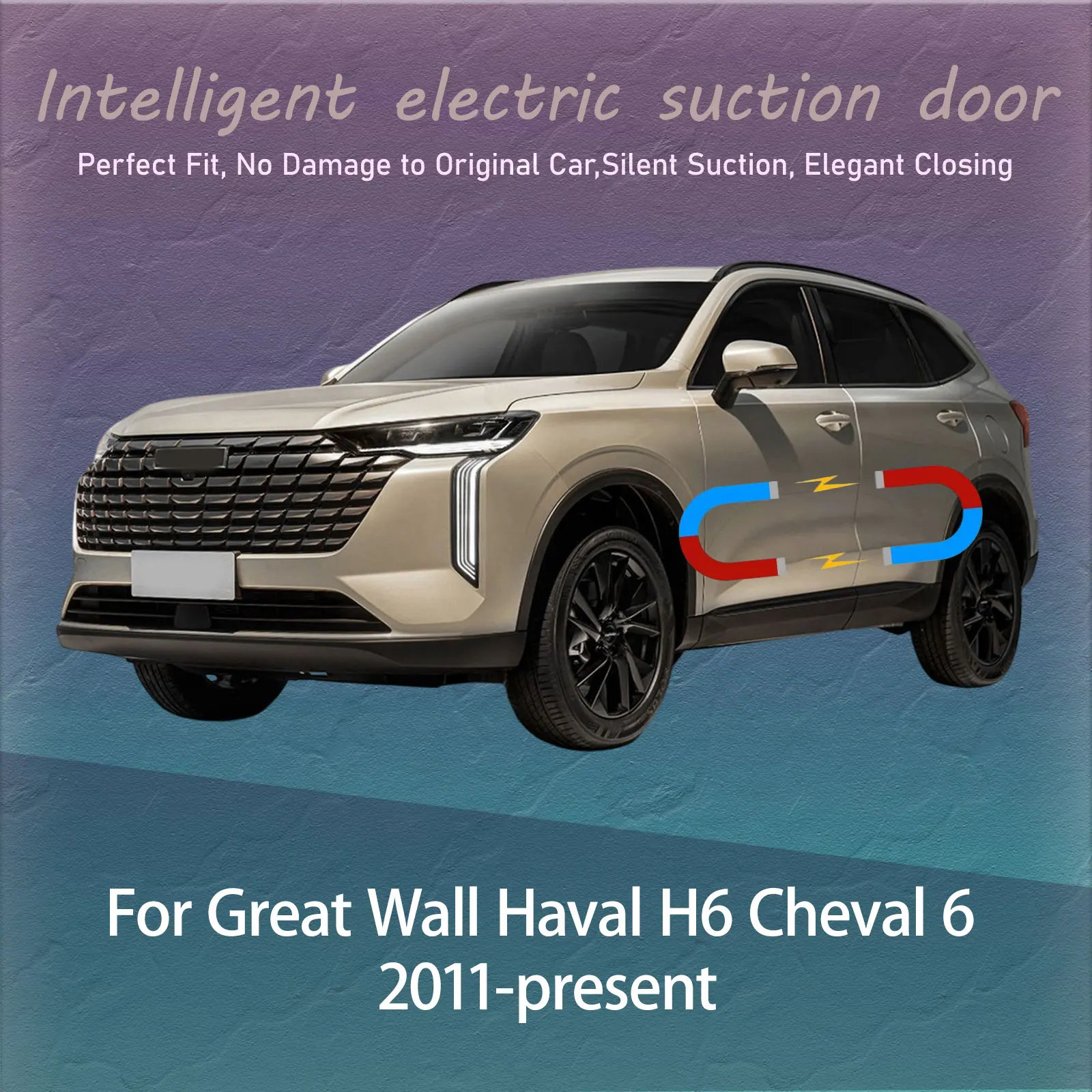 Electric Soft Close Door Kit For Great Wall Haval H6 Cheval 6 2011-Now Auto Silent Anti-Slam Suction Door System Automatic Quiet
Electric Soft Close Door Kit For Great Wall Haval H6 Cheval 6 2011-Now Auto Silent Anti-Slam Suction Door System Automatic Quiet