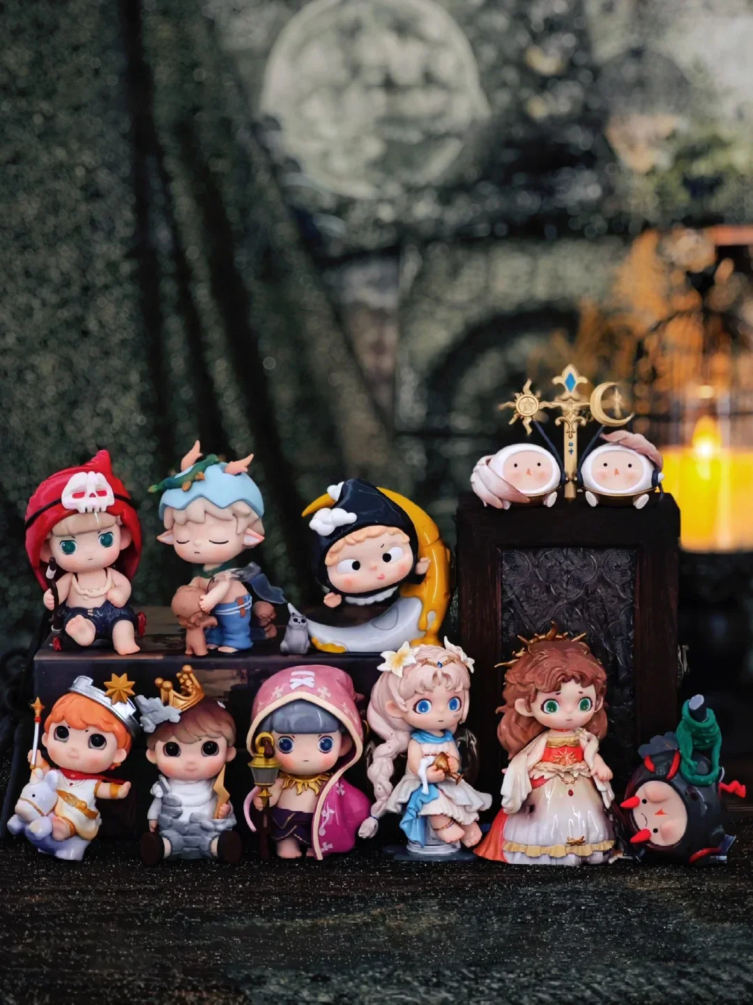 Authentic Heyone Star 25 Oclock Dark Night Series Blind Box Kawaii Figure Collectible Trendy Mystery Doll Kids Gift Ornament
Authentic Heyone Star 25 Oclock Dark Night Series Blind Box Kawaii Figure Collectible Trendy Mystery Doll Kids Gift Ornament