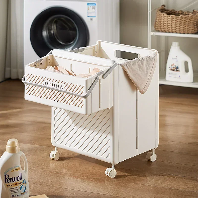 Folding laundry basket Multifunctional portable laundry basket Household large-capacity storage basket Bathroom storage basket
Folding laundry basket Multifunctional portable laundry basket Household large-capacity storage basket Bathroom storage basket