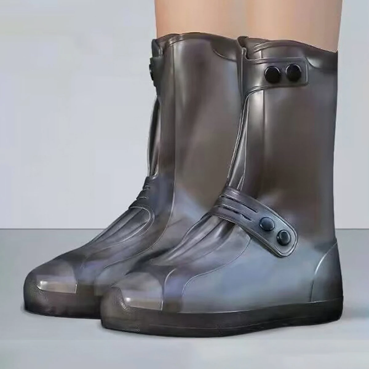 Silicone rainproof shoe cover, high tube thick wear-resistant anti slip rainy day shoe cover, waterproof shoe cover sandalen
Silicone rainproof shoe cover, high tube thick wear-resistant anti slip rainy day shoe cover, waterproof shoe cover sandalen