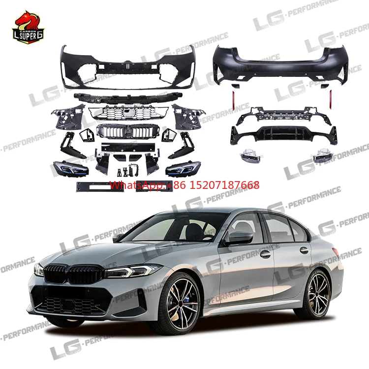 Для BMW 3 серии G20 предварительная модернизация до G20 Lci MT стиль комплект кузова автомобильные бамперы SideSkirts фары решетка задний диффузор 2019-2022
Для BMW 3 серии G20 предварительная модернизация до G20 Lci MT стиль комплект кузова автомобильные бамперы SideSkirts фары решетка задний диффузор 2019-2022
