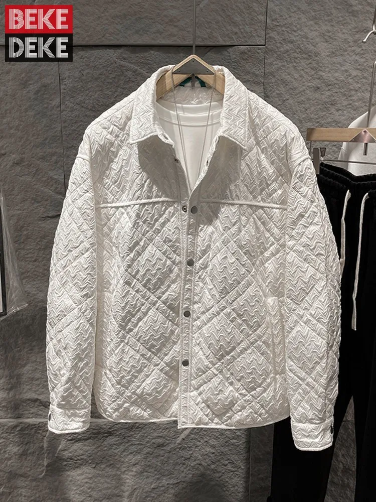 Winter Mens White Duck Down Jacket Lapel Collar Single Breasted Loose Fit Casual Warm Down Coat Outwear Male Vintage Overcoat
Winter Mens White Duck Down Jacket Lapel Collar Single Breasted Loose Fit Casual Warm Down Coat Outwear Male Vintage Overcoat