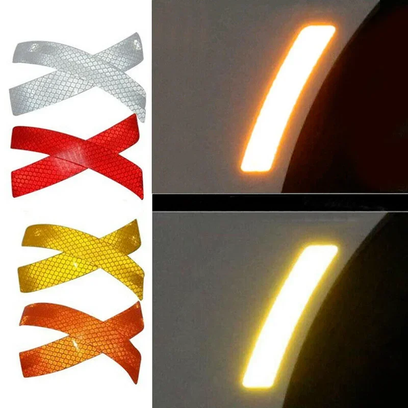 Universal Car Bumper Reflective Stickers Reflective Warning Strip Tape Secure Reflector Stickers Decals Accessories Trims
Universal Car Bumper Reflective Stickers Reflective Warning Strip Tape Secure Reflector Stickers Decals Accessories Trims
