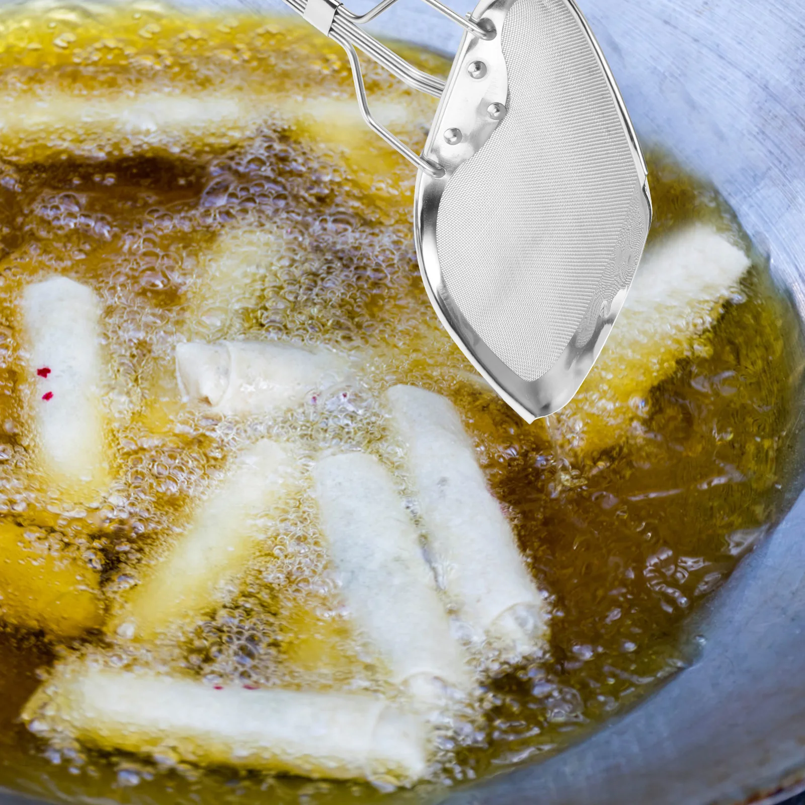 Stainless Steel Oil Strainer Square Mesh Filter Spoon Long Handle Soup Colander Kitchen Cooking Tool For Frying
Stainless Steel Oil Strainer Square Mesh Filter Spoon Long Handle Soup Colander Kitchen Cooking Tool For Frying