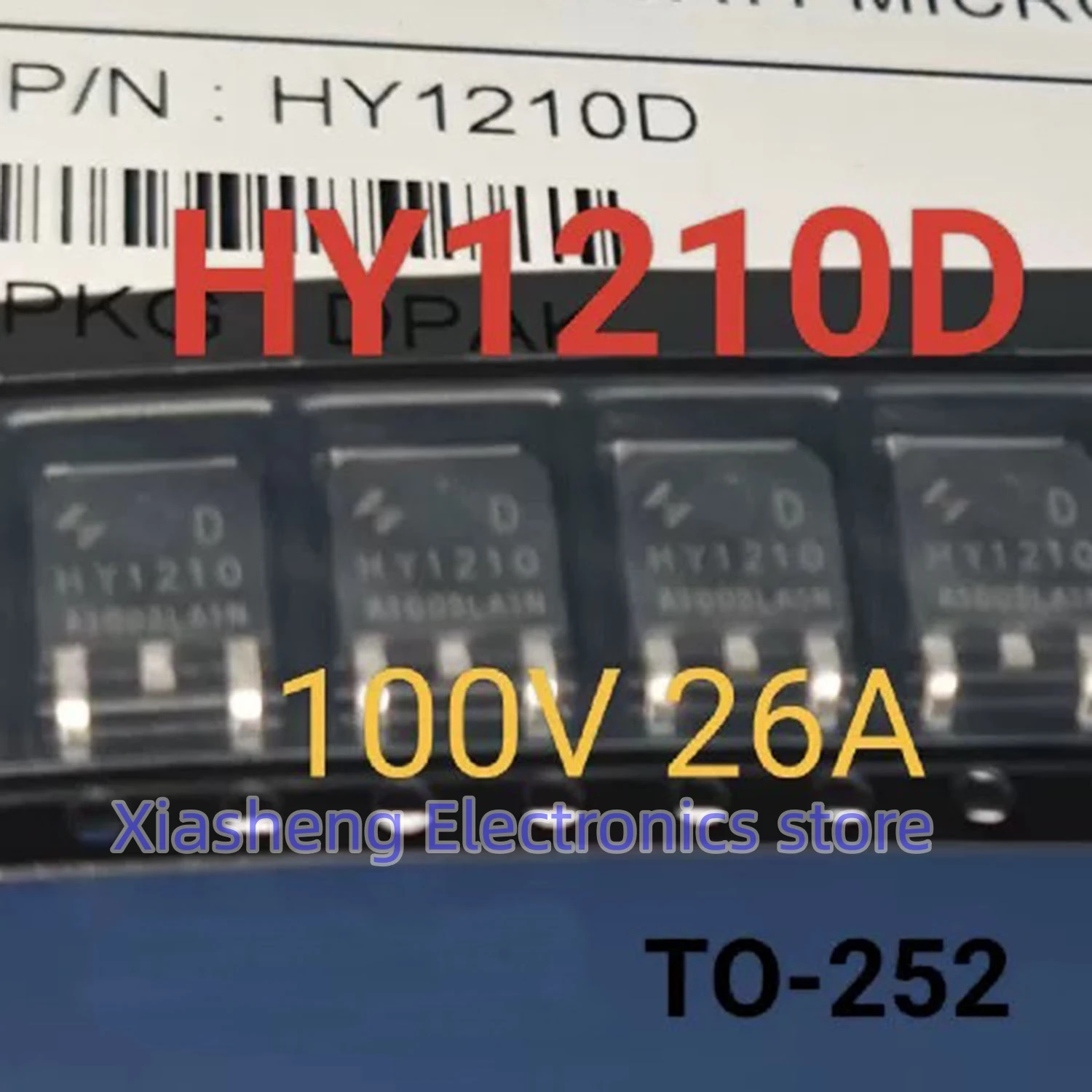 New Original 10Pcs HY1210D TO-252 100V 26A MOSFET Transistor In Stock Good Quality
New Original 10Pcs HY1210D TO-252 100V 26A MOSFET Transistor In Stock Good Quality