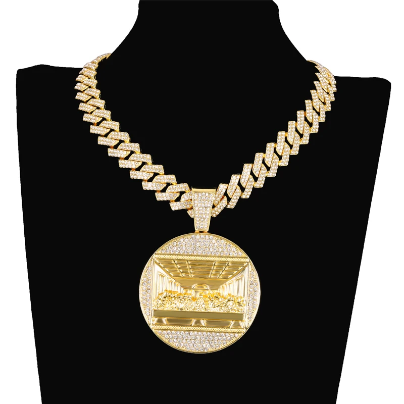 Last Supper Pendant Necklace Men's Jewelry Iced Out Cuban Link Necklace Fashion Pendant Men Gift Hip Hop Jewelry Men Chain
Last Supper Pendant Necklace Men's Jewelry Iced Out Cuban Link Necklace Fashion Pendant Men Gift Hip Hop Jewelry Men Chain