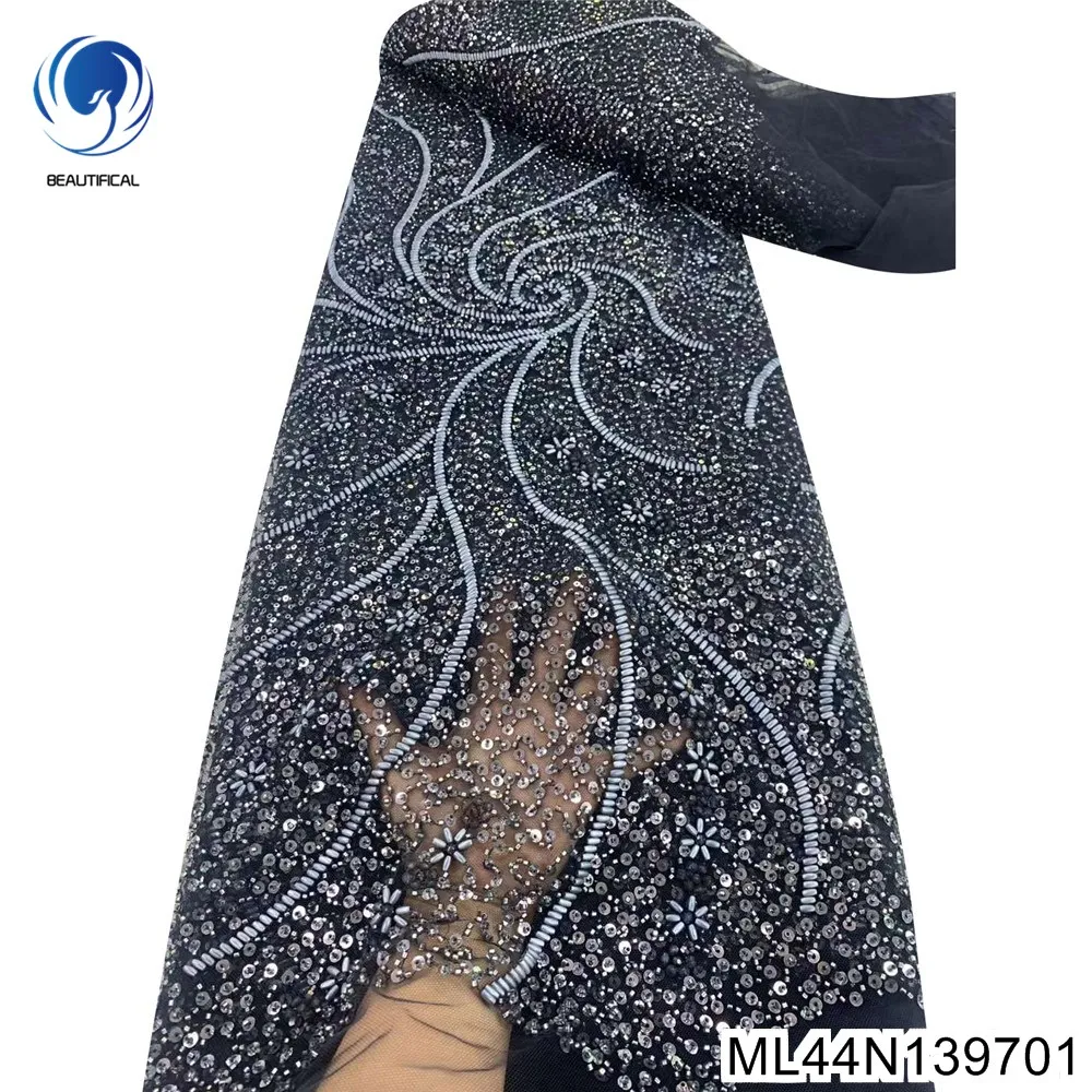 African Sequins Fabric, Fashion Bag Hip Skirt Evening Dress, French Handmade Beads Tulle Lace , ML44N1397
African Sequins Fabric, Fashion Bag Hip Skirt Evening Dress, French Handmade Beads Tulle Lace , ML44N1397
