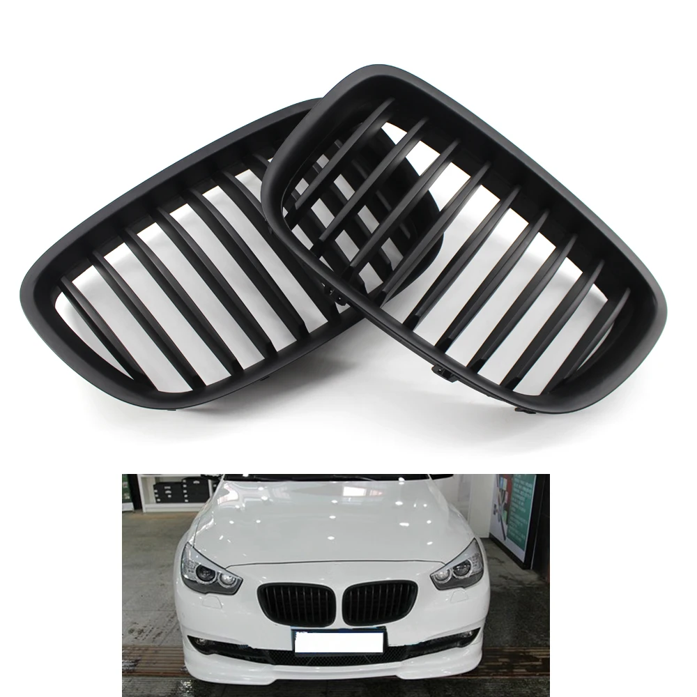 L+R Matte Black Car Front Grille for BMW F07 GT 5 Series 10-15 Grill 535i 550i 51137200169,51137200170
L+R Matte Black Car Front Grille for BMW F07 GT 5 Series 10-15 Grill 535i 550i 51137200169,51137200170
