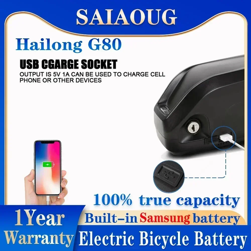 Top-Tier Hailong Max Lithium-Ion E-bike Batteries: 36-72V, 20-50Ah Capacity Selections, BMS - Integrated for 2000W E - bike Use
Top-Tier Hailong Max Lithium-Ion E-bike Batteries: 36-72V, 20-50Ah Capacity Selections, BMS - Integrated for 2000W E - bike Use