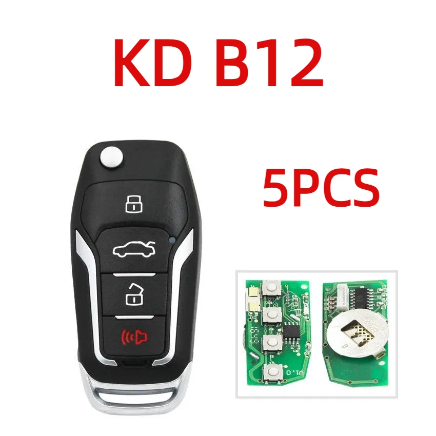 5 шт. универсальных ключей-пультов Keydiy KD B12 с 3/4 кнопками, автомобильный ключ в стиле Ford, серия KD B для программаторов ключей KD-x2, KD900, KD Mini
5 шт. универсальных ключей-пультов Keydiy KD B12 с 3/4 кнопками, автомобильный ключ в стиле Ford, серия KD B для программаторов ключей KD-x2, KD900, KD Mini