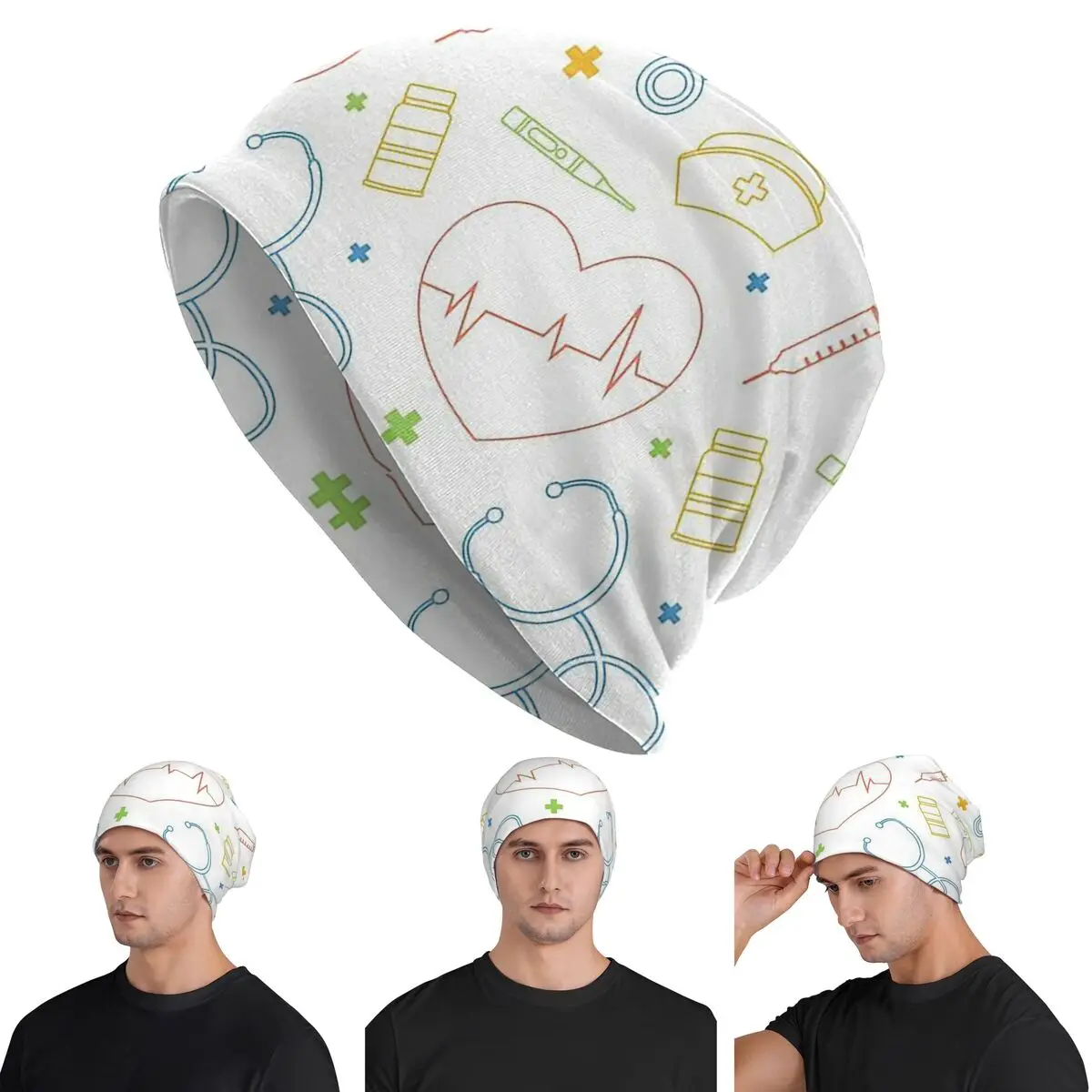 Стетоскоп медсестра доктор ЭКГ мужские женские шапочки для взрослых шапки вязаный капот шапка теплая мода осень зима уличные шапки Skullies
Стетоскоп медсестра доктор ЭКГ мужские женские шапочки для взрослых шапки вязаный капот шапка теплая мода осень зима уличные шапки Skullies