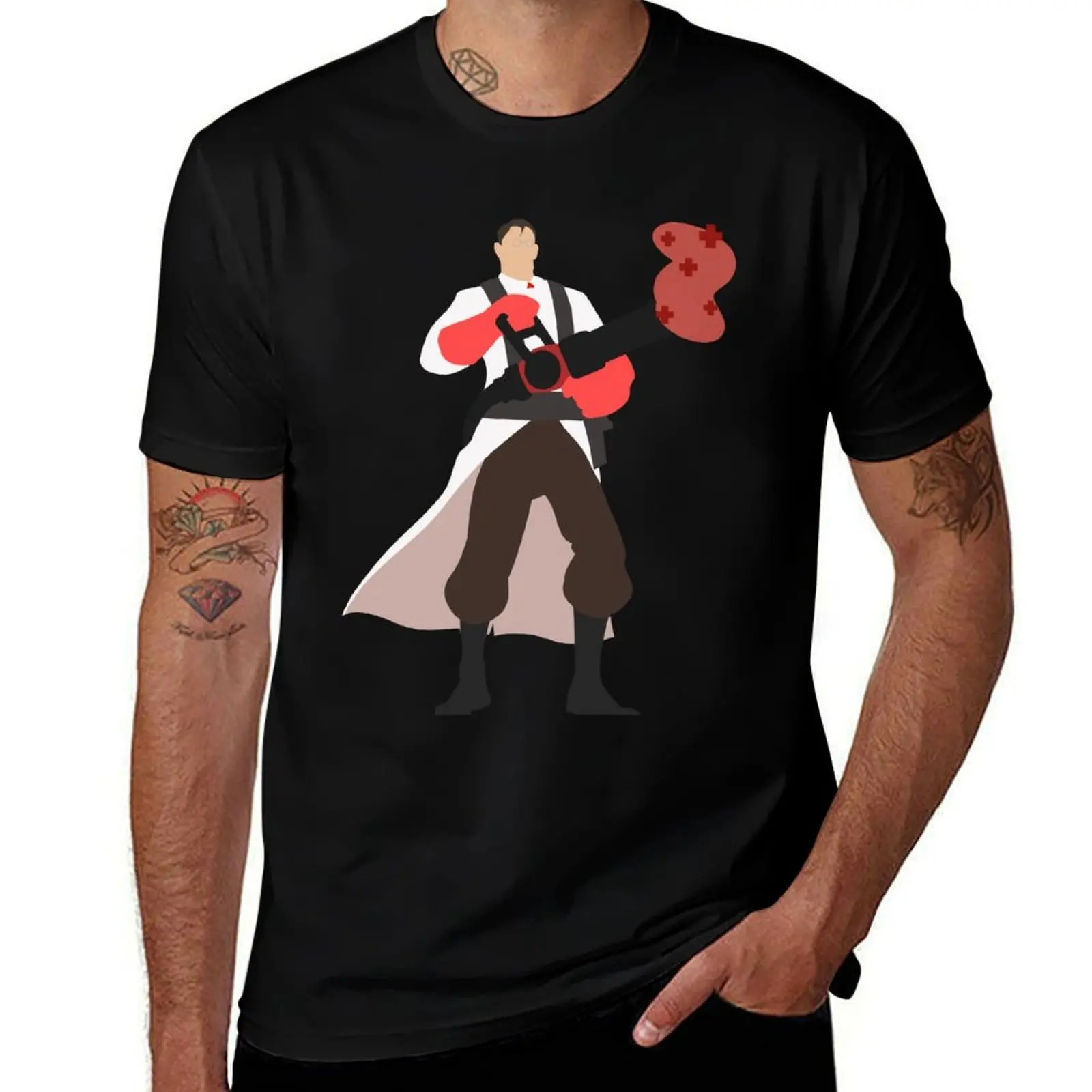 graphic 100% anime T-Shirt tshirt Medic shirt cotton TF2 t shirts RED t men man
graphic 100% anime T-Shirt tshirt Medic shirt cotton TF2 t shirts RED t men man