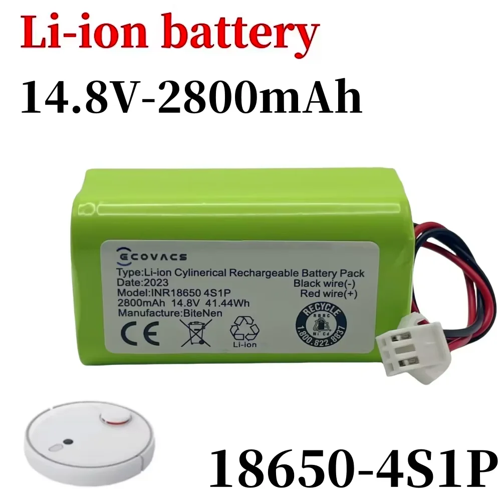 New 2800mAh INR18650 4S1P Battery For DEXP MMB-300 X500 X520 X600 Mamibot EXVAC660 EXVAC880 Robot Vacuum Cleaner Battery
New 2800mAh INR18650 4S1P Battery For DEXP MMB-300 X500 X520 X600 Mamibot EXVAC660 EXVAC880 Robot Vacuum Cleaner Battery