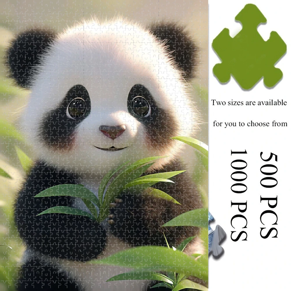 1000/500 PCS Jigsaw Puzzles Panda Pattern Home Decor Games Landscape Puzzles Educational Toys Birthday Gifts
1000/500 PCS Jigsaw Puzzles Panda Pattern Home Decor Games Landscape Puzzles Educational Toys Birthday Gifts
