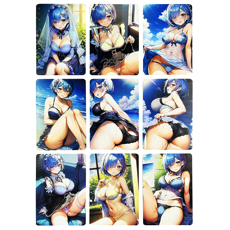 9 шт./компл. Re kara Hajimeru Isekai Seikatsu Rem DIY самодельная цветная флэш-карта ACG аниме игровая коллекционная карта подарочная игрушка
9 шт./компл. Re kara Hajimeru Isekai Seikatsu Rem DIY самодельная цветная флэш-карта ACG аниме игровая коллекционная карта подарочная игрушка