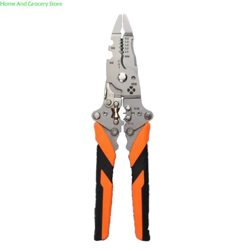 0XXA Sturdy Wire Crimping Tool Sturdy Wire Pliers For Copper And Aluminum Wire Tasks
0XXA Sturdy Wire Crimping Tool Sturdy Wire Pliers For Copper And Aluminum Wire Tasks
