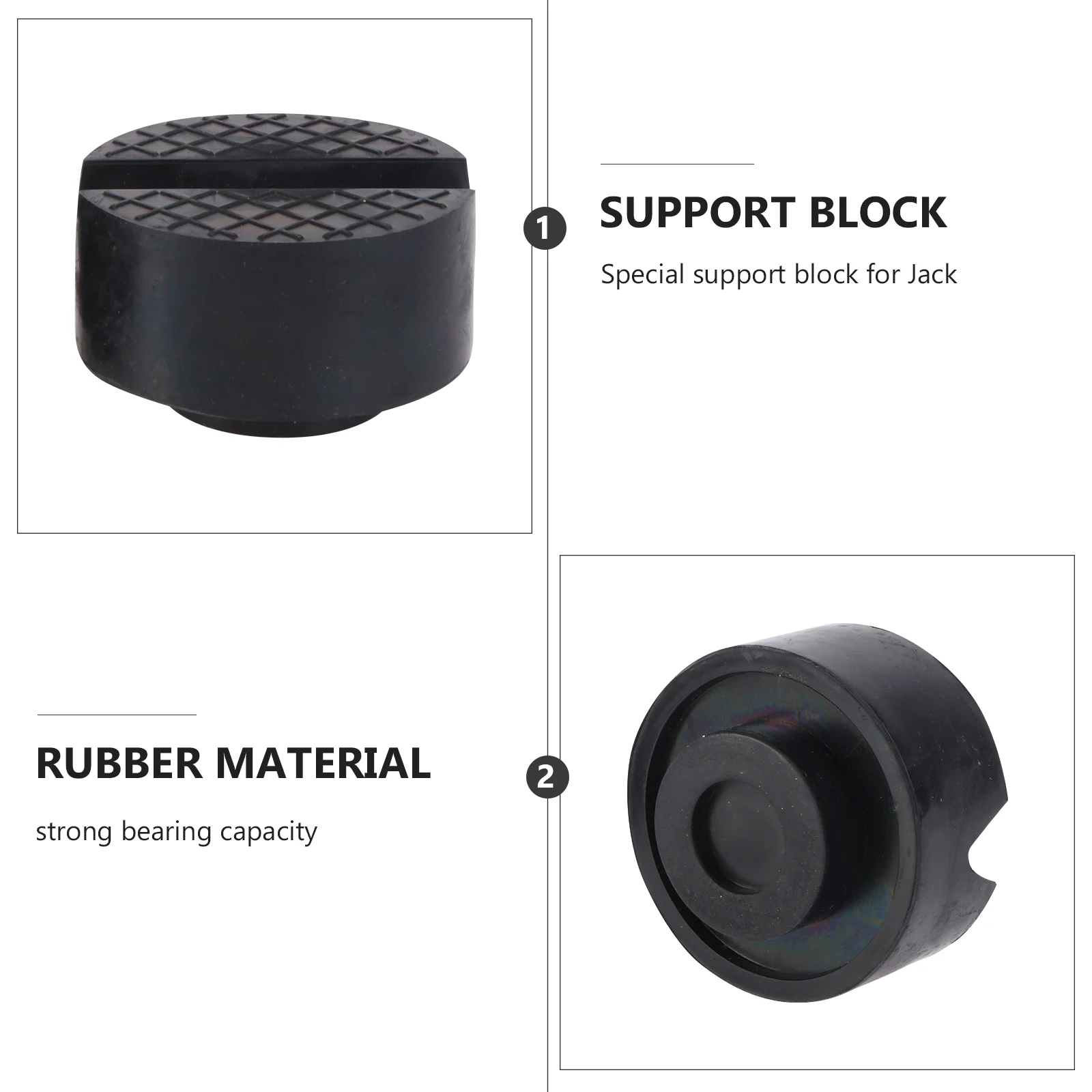 2PCS JackSupportBlockPads DurableRubber FloorAdapter SlottedJackingFrame CarPinchWeld DIYMaintenance FitsMostVehicles
2PCS JackSupportBlockPads DurableRubber FloorAdapter SlottedJackingFrame CarPinchWeld DIYMaintenance FitsMostVehicles