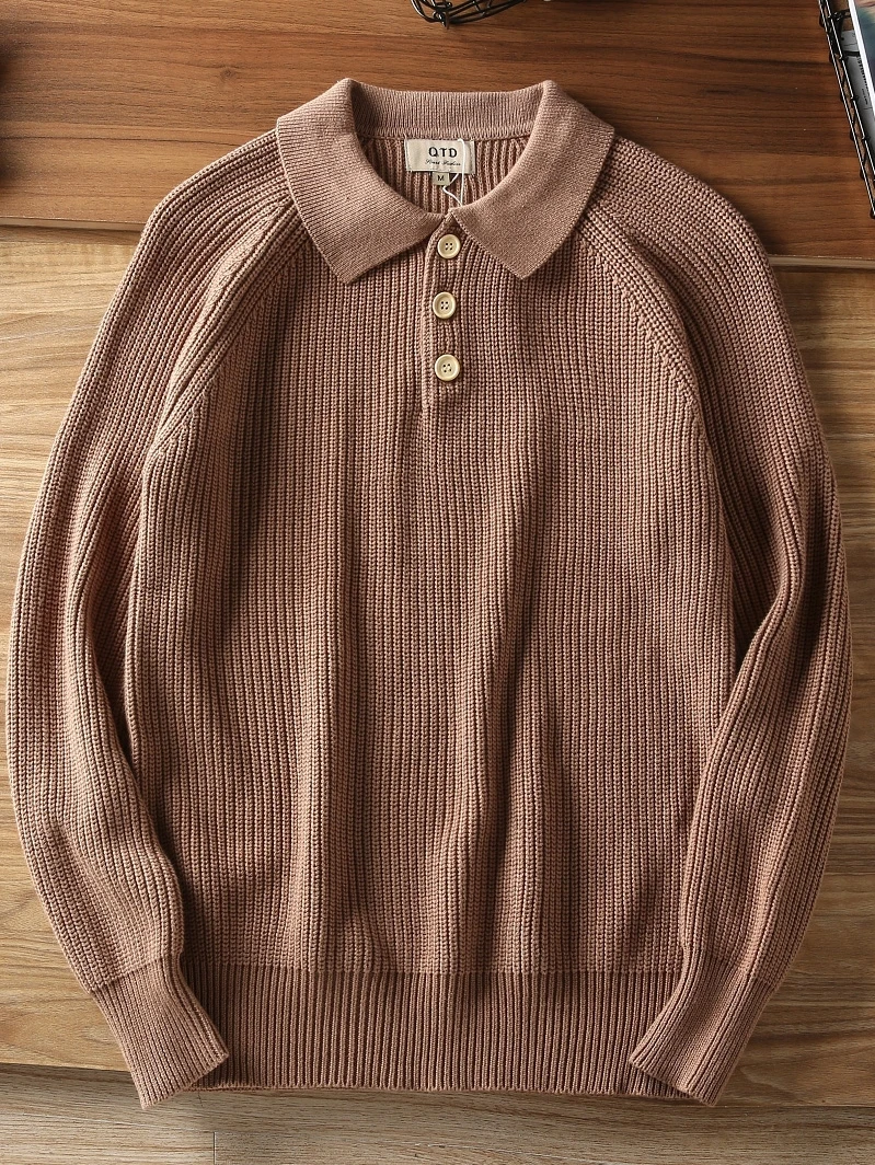Retro Japanese Style Men's Knitted Sweater Collared Casual Versatile Half Opened Autumn Winter New Arrival Youth Active Style...
Retro Japanese Style Men's Knitted Sweater Collared Casual Versatile Half Opened Autumn Winter New Arrival Youth Active Style...