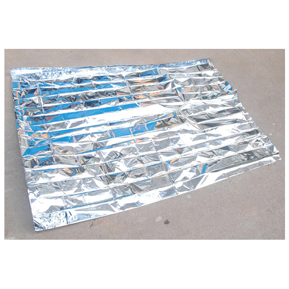 5pcs Polyester Film Cover Foil Sheets Warmth Retention Emergency Blanket Heat Reflective Survival Gear Portable Foldable First
5pcs Polyester Film Cover Foil Sheets Warmth Retention Emergency Blanket Heat Reflective Survival Gear Portable Foldable First
