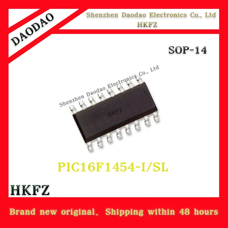 5Pcs PIC16F1454-I/SL PIC16F1454 PIC16 SOP-14 PIC16F chip ic
5Pcs PIC16F1454-I/SL PIC16F1454 PIC16 SOP-14 PIC16F chip ic