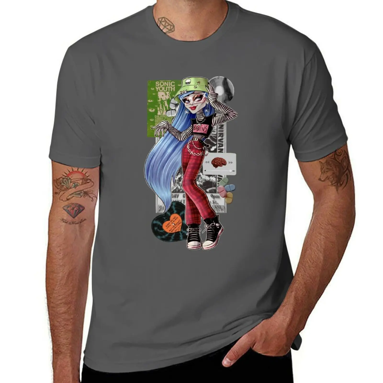 GHOULIA YELPS T-Shirt oversized graphic tee plus size clothes luxury clothes men
GHOULIA YELPS T-Shirt oversized graphic tee plus size clothes luxury clothes men