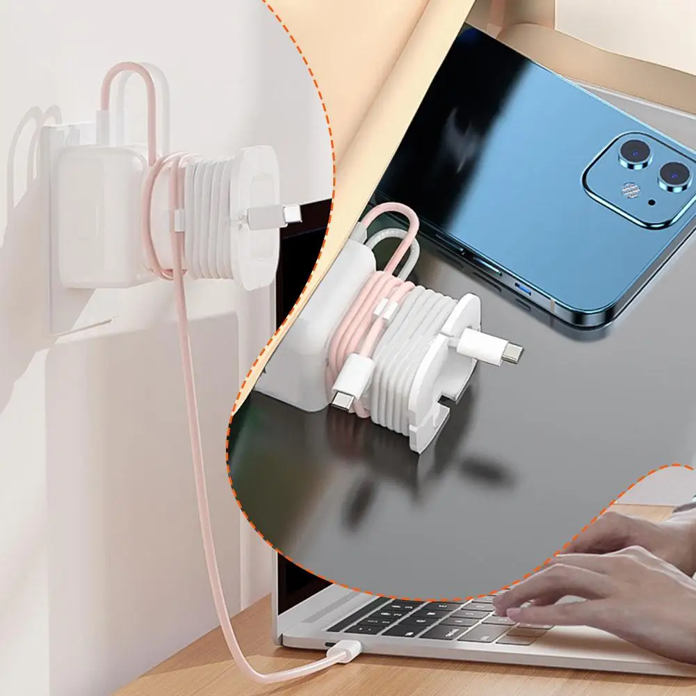 Suitable For IPhone 35w Dual USB-C Small Charger Winding Protective Cover Silicone Data Cable Organizer Storage Accessories T2V6
Suitable For IPhone 35w Dual USB-C Small Charger Winding Protective Cover Silicone Data Cable Organizer Storage Accessories T2V6