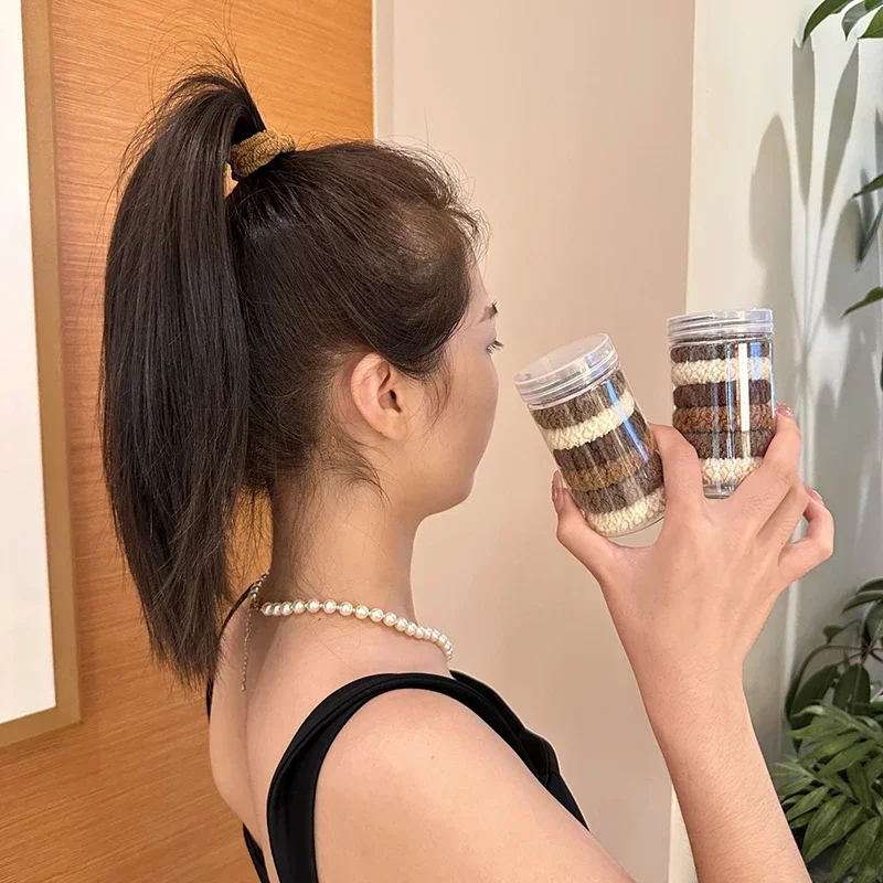 Girls Hairband Hair Ties Rings Hair Accessories6PCS Women Solid Color Hair Rope Black Rubber Strong Elastic Ponytail Holder
Girls Hairband Hair Ties Rings Hair Accessories6PCS Women Solid Color Hair Rope Black Rubber Strong Elastic Ponytail Holder