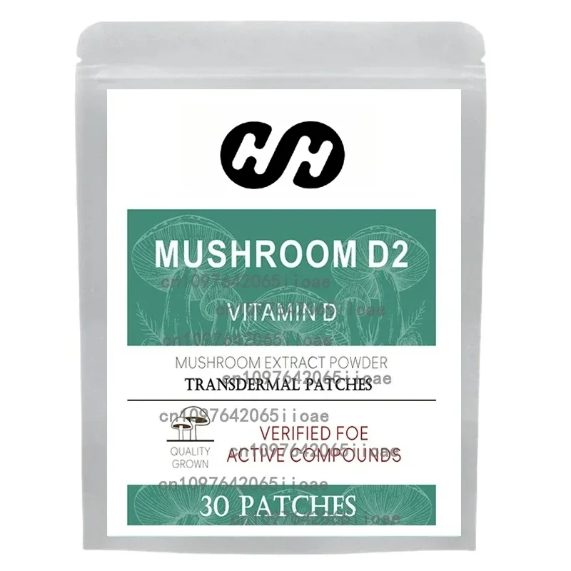 30 Patches Real Mushroom Complex Transdermal Patches for Bone Muscle Health, Energy, Mood
30 Patches Real Mushroom Complex Transdermal Patches for Bone Muscle Health, Energy, Mood
