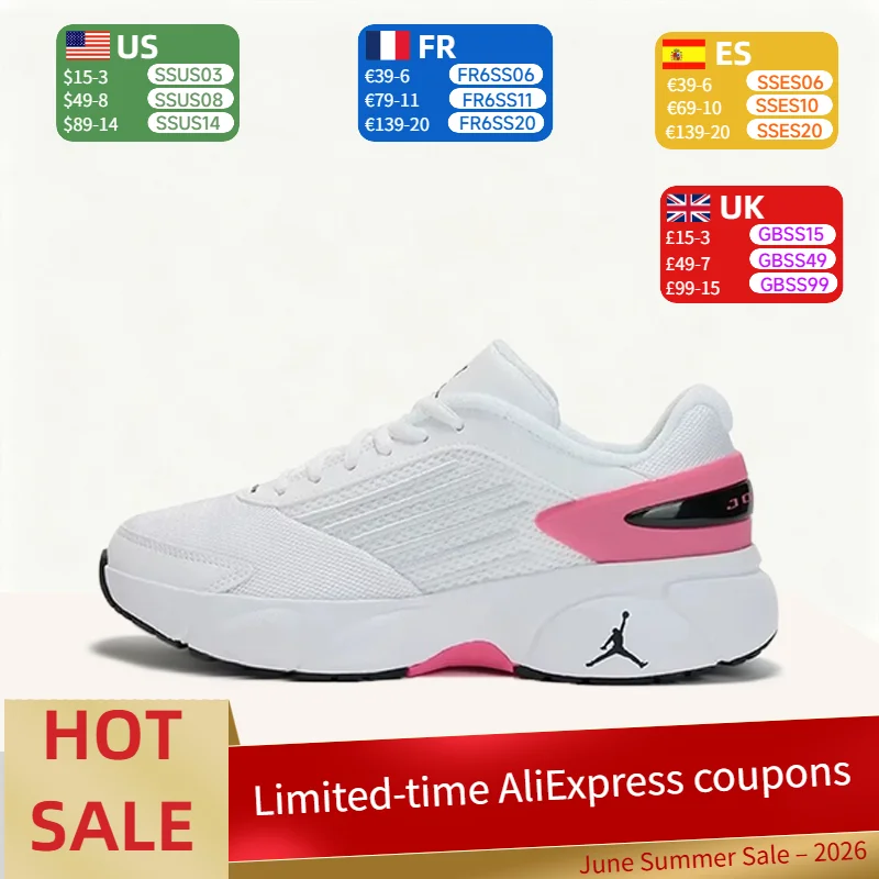Nike Jordan TRUNNER FLOW: Versatile, Soft, and Lightweight Low-Top Outdoor and Basketball Shoes for Women – White IQ0701-102
Nike Jordan TRUNNER FLOW: Versatile, Soft, and Lightweight Low-Top Outdoor and Basketball Shoes for Women – White IQ0701-102