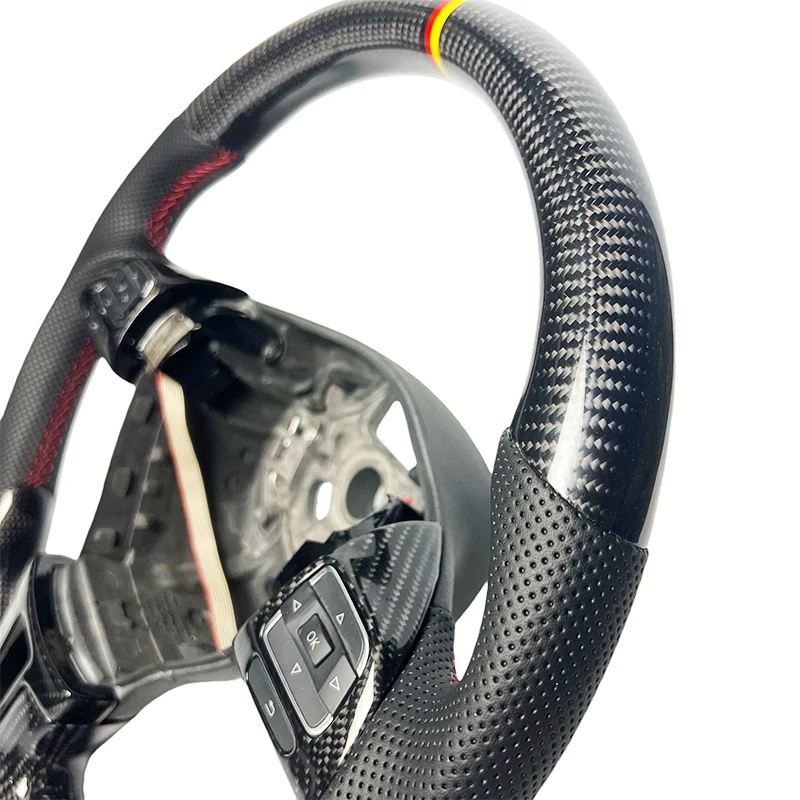 Minimally designed genuine carbon fiber handmade sports steering wheel suitable for Volkswagen MK6 MK5 MK7 MK8 Jetta Golf
Minimally designed genuine carbon fiber handmade sports steering wheel suitable for Volkswagen MK6 MK5 MK7 MK8 Jetta Golf