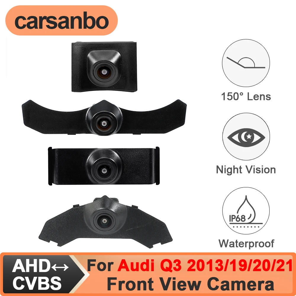 Carsanbo For Audi Q3 2013 2019 2020 2021 OEM Front View Car Camera 150deg CVBS AHD Signal Fisheye Lens Waterproof Night Vision
Carsanbo For Audi Q3 2013 2019 2020 2021 OEM Front View Car Camera 150deg CVBS AHD Signal Fisheye Lens Waterproof Night Vision