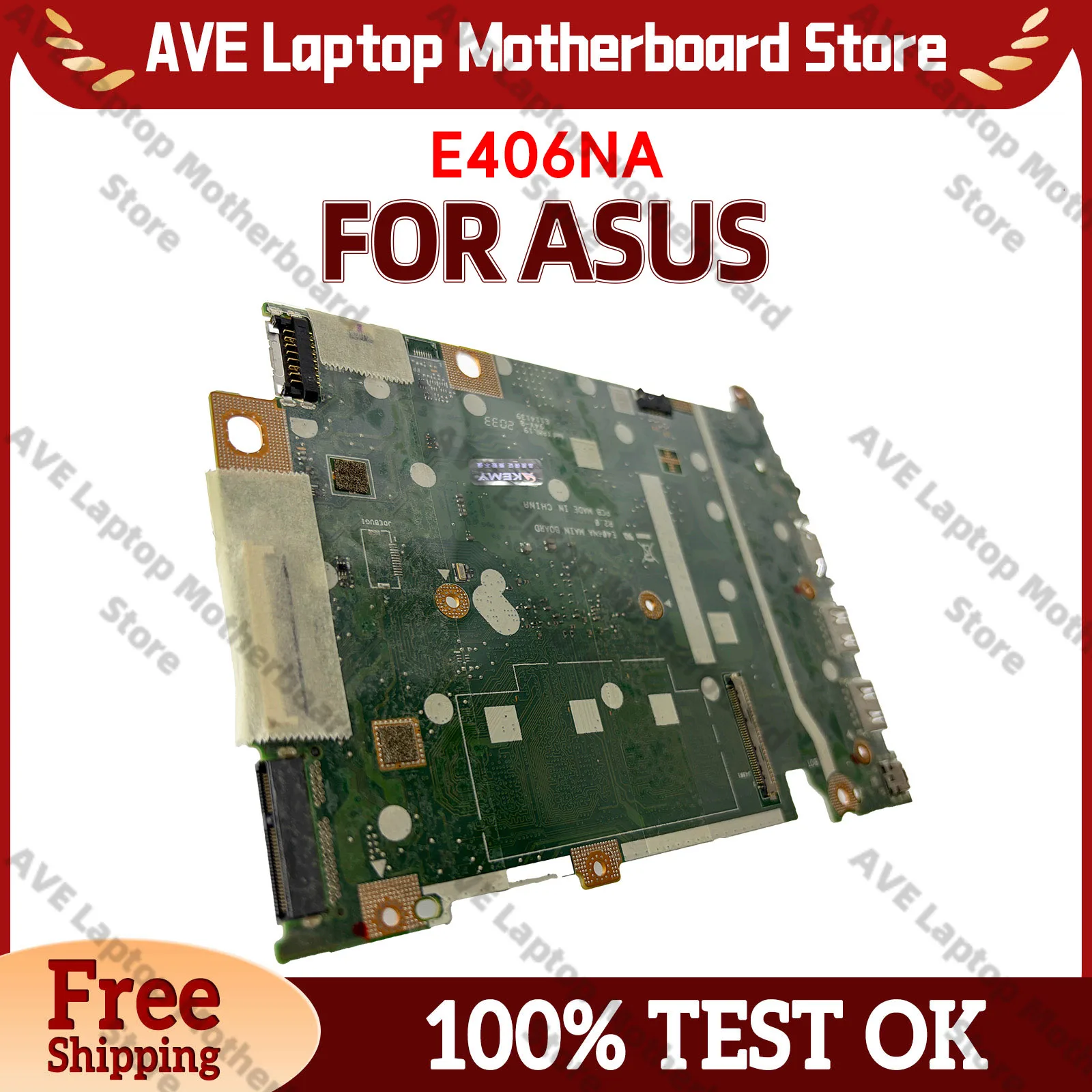 E406N E406NA Laptop Motherboard For ASUS EeeBook E406NA L406NA Notebook Mainboard With Celeron CPU 100% tests OK fast shipping
E406N E406NA Laptop Motherboard For ASUS EeeBook E406NA L406NA Notebook Mainboard With Celeron CPU 100% tests OK fast shipping