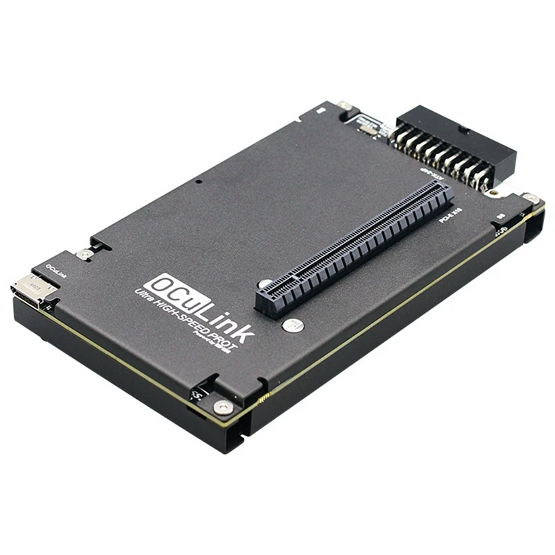 Oculink External Graphics Docking Station Ocup4v2 Signal Enhancement Chip PCI-E4.0 Docking Station Durable
Oculink External Graphics Docking Station Ocup4v2 Signal Enhancement Chip PCI-E4.0 Docking Station Durable