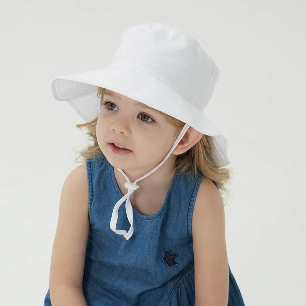 Sun Protection Hat Kids Toddler Bucket Hats Cap Adjustable Strap Breathable Material Soft Cotton Ideal Travel School
Sun Protection Hat Kids Toddler Bucket Hats Cap Adjustable Strap Breathable Material Soft Cotton Ideal Travel School