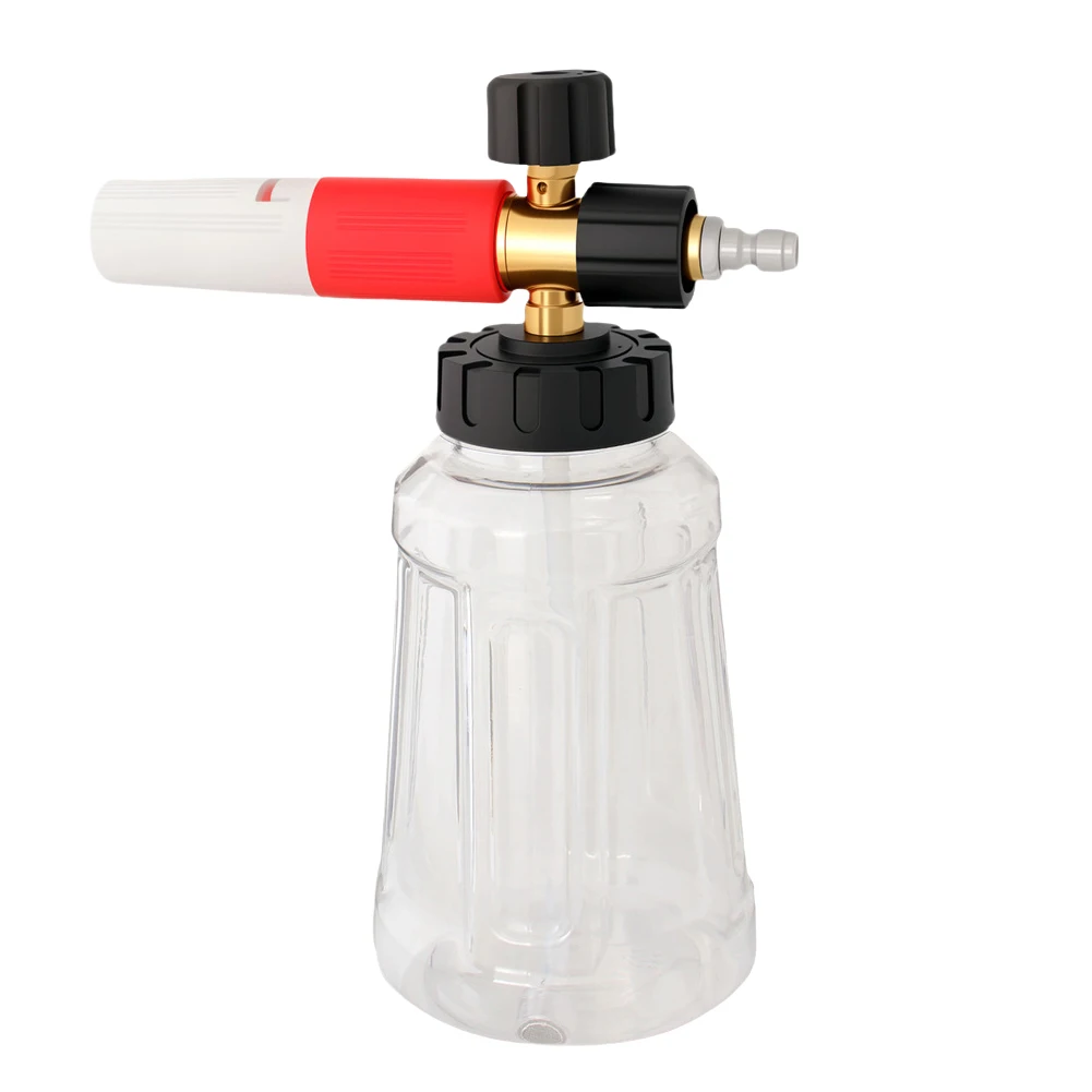 For Quick Release Pressure Washer Car Wash Tool Foam Pot Car Cleaning Adjustable Foam Lance Nozzle Adjustable Nozzle
For Quick Release Pressure Washer Car Wash Tool Foam Pot Car Cleaning Adjustable Foam Lance Nozzle Adjustable Nozzle