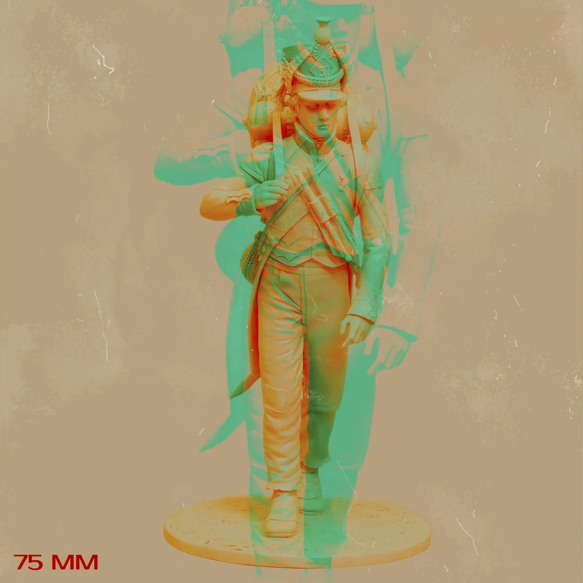 75mm unpainted resin model kit: French Line Infantry and Drummer (3 figures)—unassembled and unpainted GK
75mm unpainted resin model kit: French Line Infantry and Drummer (3 figures)—unassembled and unpainted GK