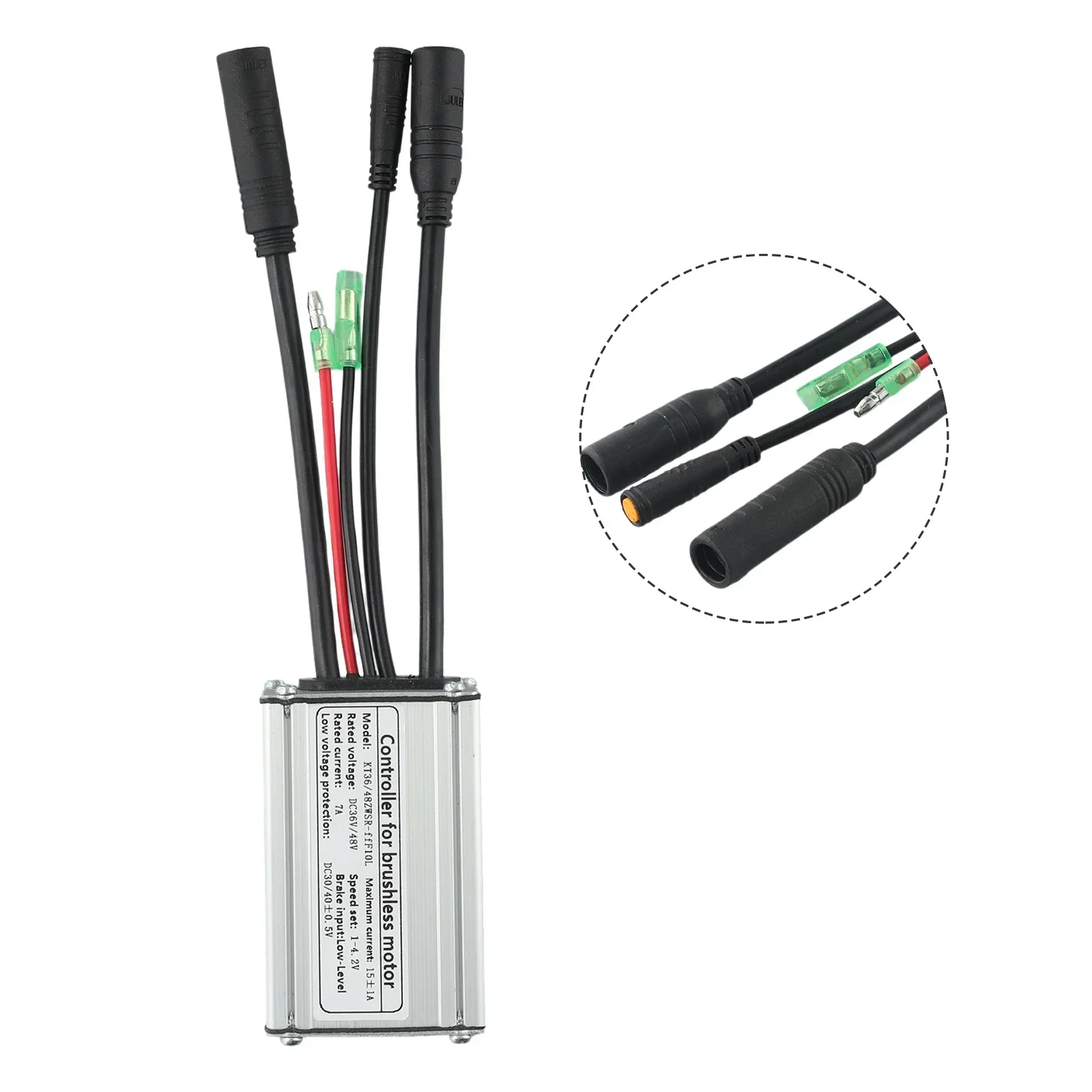 Compact And Portable Metal Material Silver Color KT Controller For Electric Bicycles KT36/48ZWSR FfF02 Model
Compact And Portable Metal Material Silver Color KT Controller For Electric Bicycles KT36/48ZWSR FfF02 Model