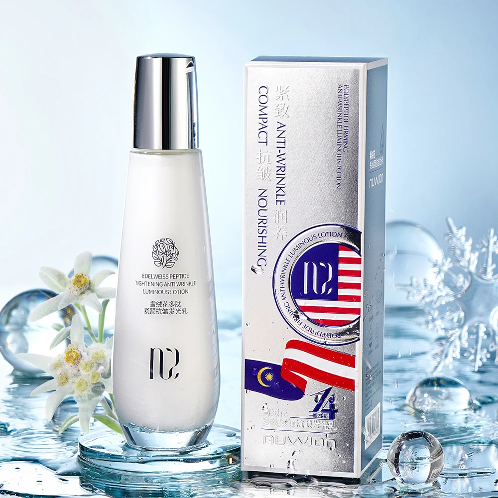 Edelweiss Polypeptides Tighten Anti Wrinkle Luminous emulsion Lifting Facial Contour Moisturizing Repair Face Lotion Skin Care
Edelweiss Polypeptides Tighten Anti Wrinkle Luminous emulsion Lifting Facial Contour Moisturizing Repair Face Lotion Skin Care
