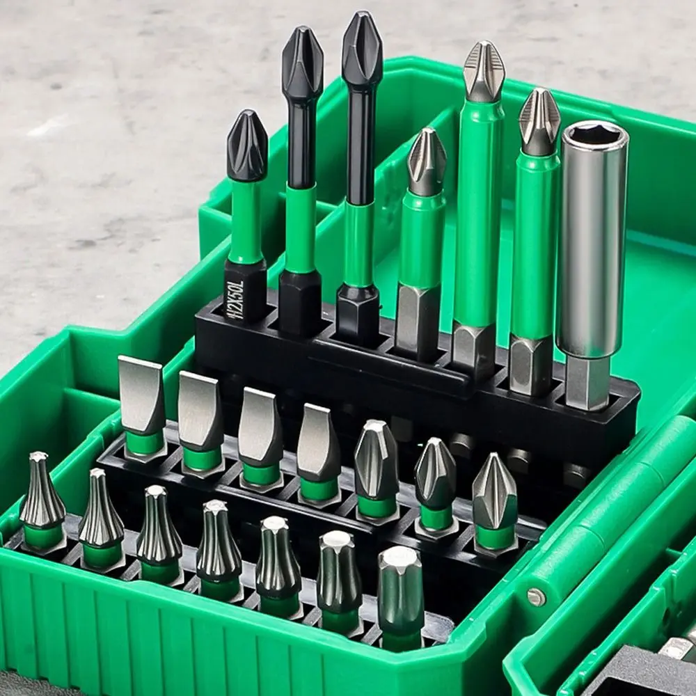 27/35/39Pcs Phillips Bits Drill Bits Set Hole Bit Storage Case Impact Driver Bits Hexagon Bits Heavy Duty Screwdriver Bits Set
27/35/39Pcs Phillips Bits Drill Bits Set Hole Bit Storage Case Impact Driver Bits Hexagon Bits Heavy Duty Screwdriver Bits Set