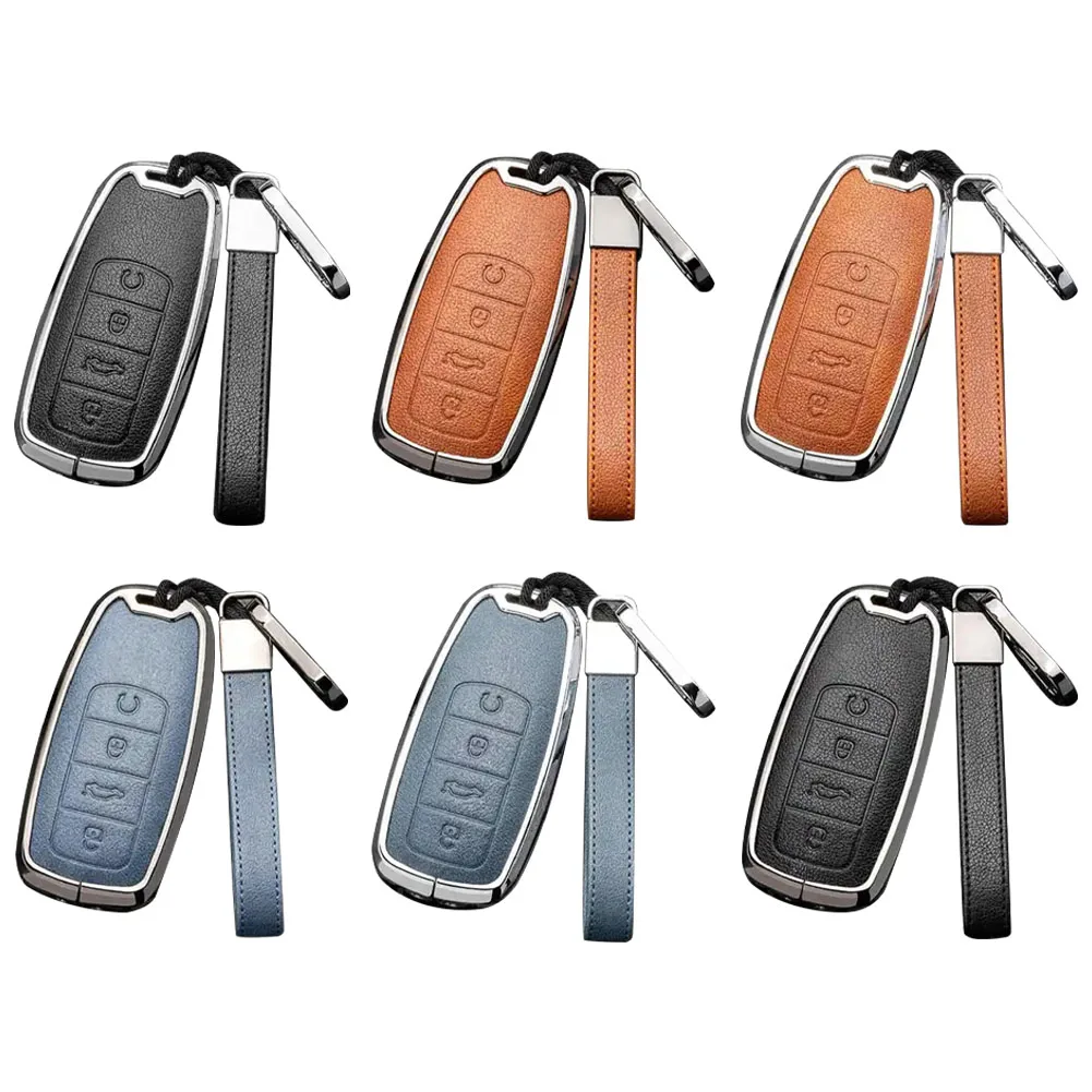 Car Accessories 1Pc Car Key Case With Keychain Key Case Cover For Chery Tiggo 8 PRO 7 PRO Leather Remote Fob Holder 3color
Car Accessories 1Pc Car Key Case With Keychain Key Case Cover For Chery Tiggo 8 PRO 7 PRO Leather Remote Fob Holder 3color