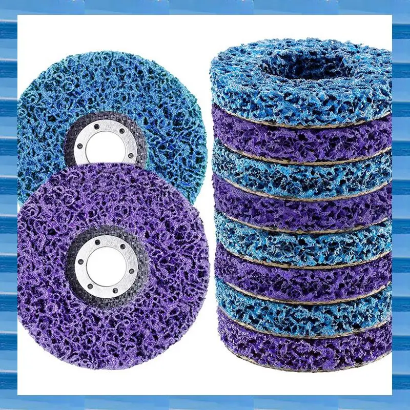 AT53 10 Pack Strip Discs Stripping Wheel For Angle Grinder Clean And Remove Paint Coating Rust Welds Oxidation (4 X 5/8Inch)
AT53 10 Pack Strip Discs Stripping Wheel For Angle Grinder Clean And Remove Paint Coating Rust Welds Oxidation (4 X 5/8Inch)