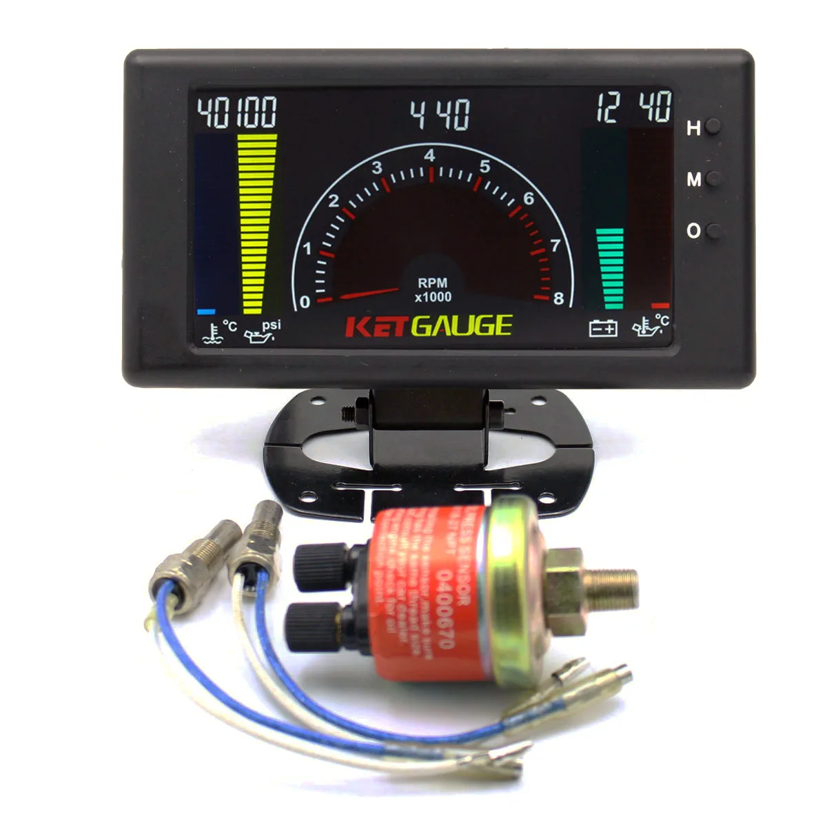 5" LCD 5561 6 in1multiple function gauge tachometer,volts,clock,RPM,water temp,oil temp,oil press car auto meter LED gauge
5" LCD 5561 6 in1multiple function gauge tachometer,volts,clock,RPM,water temp,oil temp,oil press car auto meter LED gauge