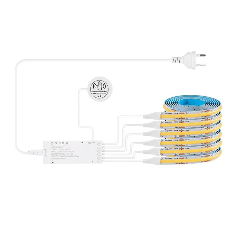 AC220V to DC 12V COB Светодиодная лента для витрины, светильники для шкафа, гибкая лента Cob с регулируемой яркостью, сенсорный переключатель для кухонного освещения, лампа, декор
AC220V to DC 12V COB Светодиодная лента для витрины, светильники для шкафа, гибкая лента Cob с регулируемой яркостью, сенсорный переключатель для кухонного освещения, лампа, декор