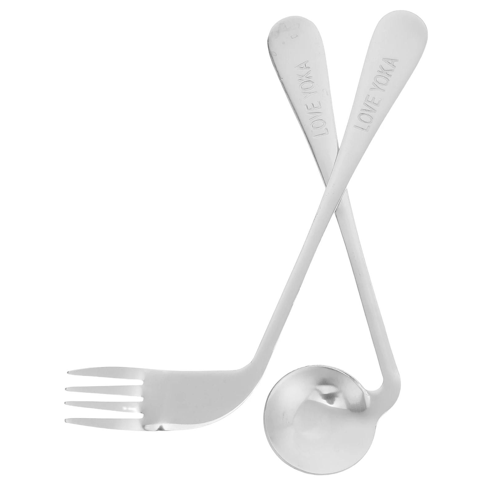 1 set Feeding Auxiliary Tableware Elderly Patients Bent Angle Stainless Steel Ergonomic Fork Spoon Set Disabled People Eating
1 set Feeding Auxiliary Tableware Elderly Patients Bent Angle Stainless Steel Ergonomic Fork Spoon Set Disabled People Eating