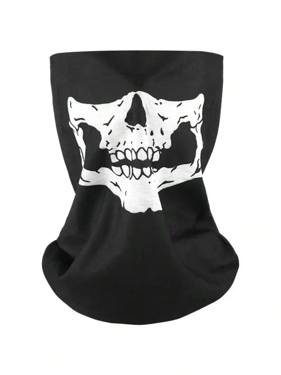 Skull Print Breathable Seamless Balaclava Mask Headwear Scarf
Skull Print Breathable Seamless Balaclava Mask Headwear Scarf