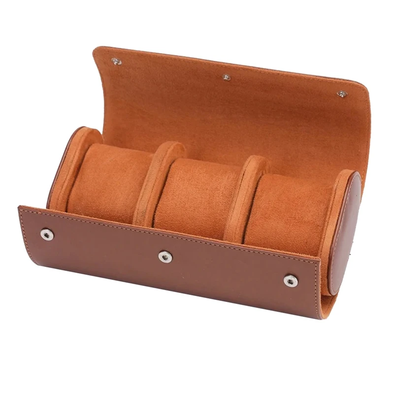 1-Slot Watch Roll Travel Case Portable Vintage Leather Watch Display Case Watch Storage Box Watch Organizers Durable Brown L
1-Slot Watch Roll Travel Case Portable Vintage Leather Watch Display Case Watch Storage Box Watch Organizers Durable Brown L