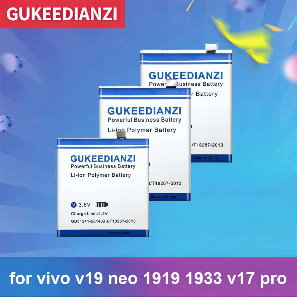 Mobile Phone Battery Long Lasting B-M1 B-K6 B-H1 4600-5000mAh For Vivo V19 Neo 1919 1933 V17 Pro
Mobile Phone Battery Long Lasting B-M1 B-K6 B-H1 4600-5000mAh For Vivo V19 Neo 1919 1933 V17 Pro