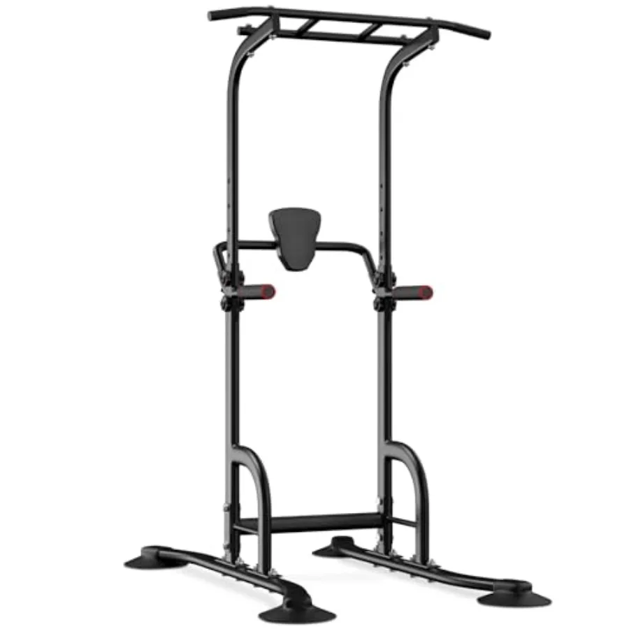 Power Tower for home gym strength training: steel frame, black finish, foldable design with multi-grip pull-up bar and dip stat
Power Tower for home gym strength training: steel frame, black finish, foldable design with multi-grip pull-up bar and dip stat